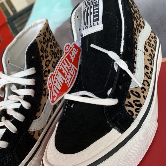 VANS SI8-HI 138 DECON MINI LEOPARD Sde/Marshmlw WM - Picture 12 of 16